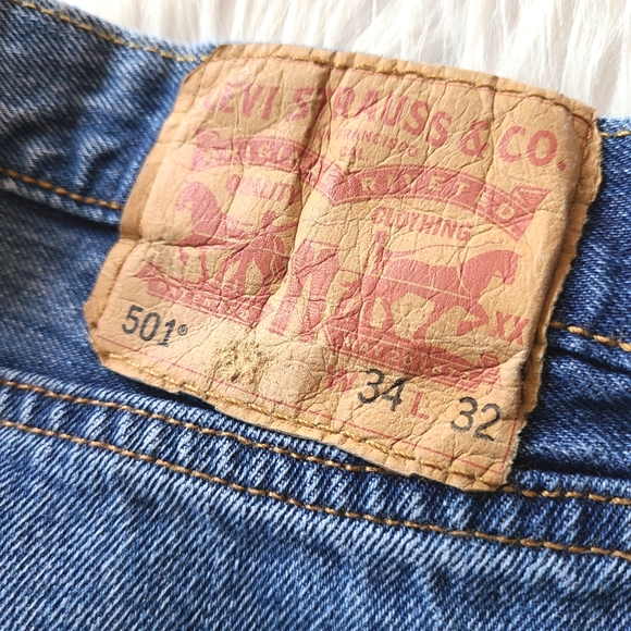 LEVI'S 501 BUTTONFLY JEANS - Picture 8 of 8
